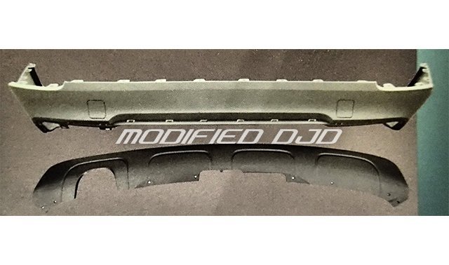 DJD Y0705 BMW X1 E84 09 10 11 12 13年 改M-TECH樣式 後保桿