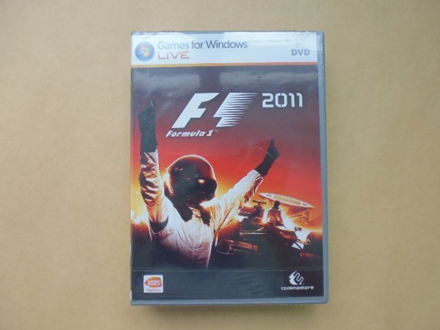 明星錄*2011年F1.史最佳賽車模擬遊戲光碟.PC DVD全新未拆(s695)