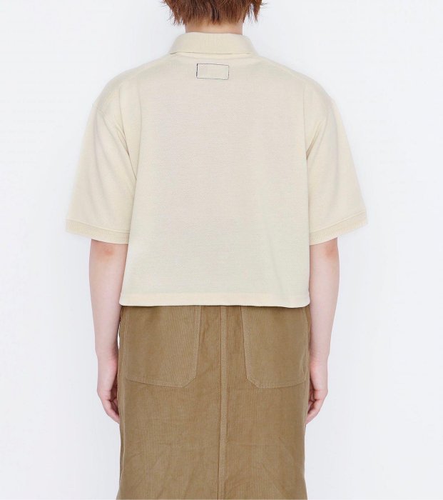 新品未使用Moss Stitch Field Cropped Polo THE NORTH FACE PURPLE LABEL Moss Stitch Field Cropped Polo
