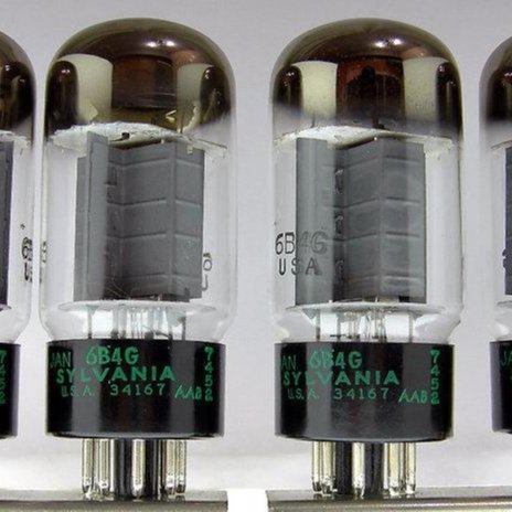 6B4G (NIB︽NO:4611 美國SYLVANIA 6B4G 真空管同批號綠字1974年軍規三