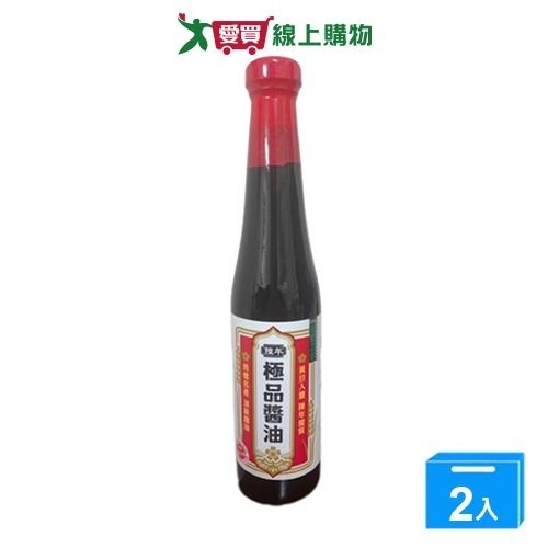 德助陳年極品醬油420g【兩入組】【愛買】