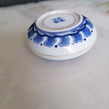 乾隆年制青花龍紋印泥盒，釉色瑩潤美不勝收瓷器收藏推薦印章盒青花瓷