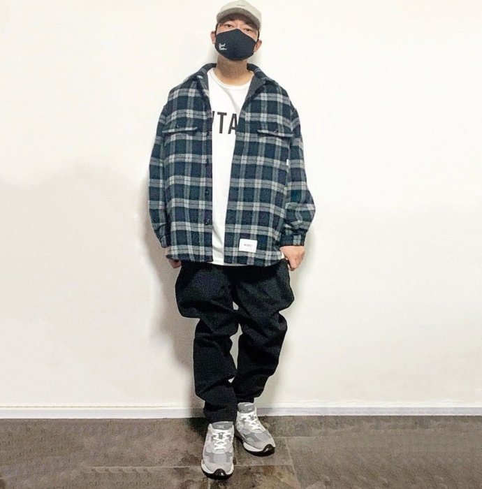 WTAPS 21AW WCPO 02 / JACKET 羊毛襯衫外套格紋灰色| Yahoo拍賣