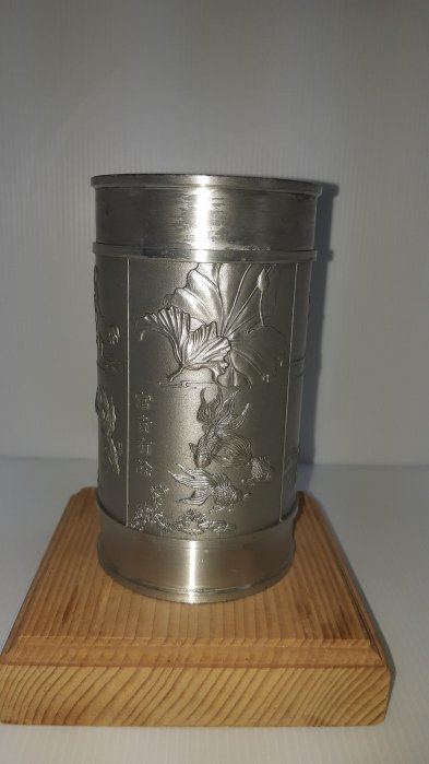 林克瑞製　錫　茶壺　茶筒　在銘 林克瑞製 錫 茶壺 茶筒 在銘 工芸品