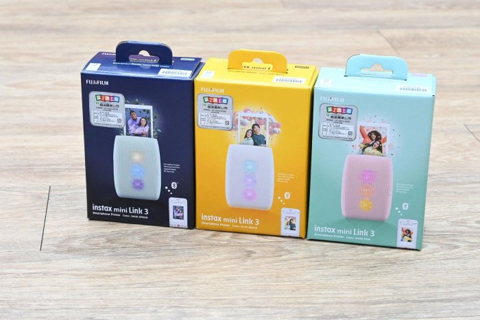 萬佳國際 現貨免運 公司貨 FUJIFILM 富士 Instax mini Link 3 Link3 相印機 相片印表機 手機印表機 用mini底片 門市近西門