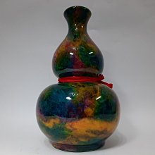 一品家專賣店** 七彩玉花蓮七彩玉花瓶七彩玉葫蘆#337 | Yahoo拍賣