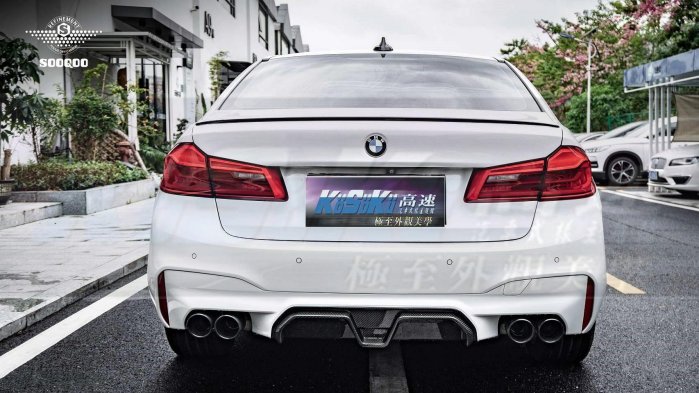 BMW G30 G31台規 M5 CS 後下巴 另有前保桿 後保桿 空力套件