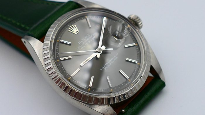 【美好時光】罕見特殊槍色面（深鐵灰）！ROLEX勞力士經典款1603自動上鏈1570機芯 ( 1601 16014 16234等參考）