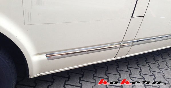 VW T5 CARAVELLE MULTIVAN 福斯 德國原裝 短軸版 不鏽鋼 下車身飾條片 全車份