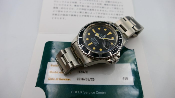 【美好時光】非重塗非發霉!1978年份勞力士ROLEX 1680膏藥面美品勞服保養過超美品
