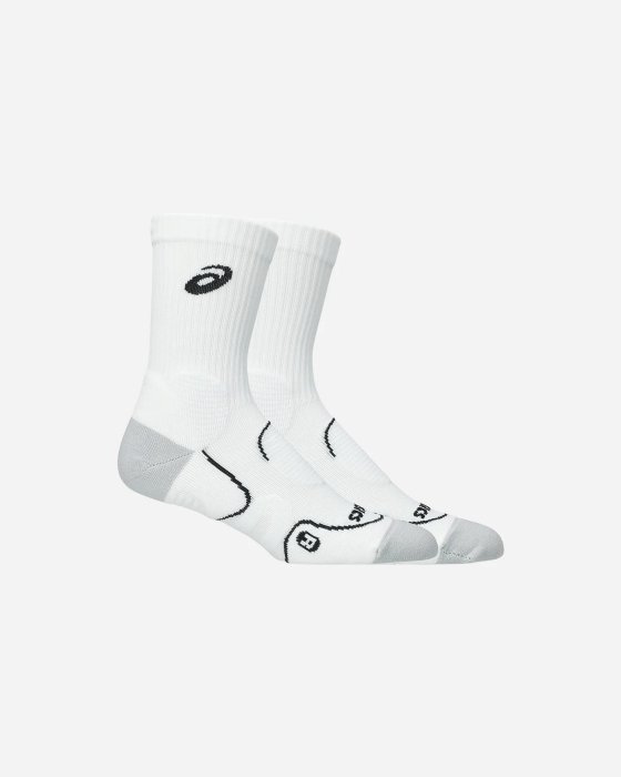 【曼森體育】ASICS 亞瑟士 網球 中筒襪 男女中性款 網球襪 白 3043a136-100 義大利製