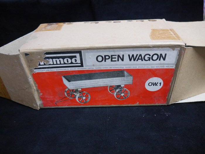 【阿輝の古物】玩具/模型_英國製造 Mamod 蒸汽火車模型配件貨車_#F21