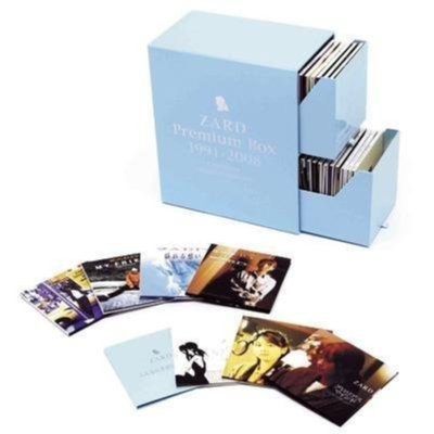 新品　ZARD premium box 1991-2001 坂井泉水 代購ZARD PREMIUM BOX SET 1991-2008 49張CD+特典DVD1張坂井泉水單曲大