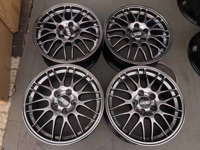 【YGAUTO】二手時間 日本 正品 BBS RG 鍛造 二手 17吋 7.5J ET45 5/114.3
