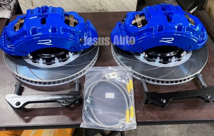 VW Tiguan 19寸 前21z 大六卡鉗 搭配380雙片式浮動碟 後加大碟350雙片式浮動碟