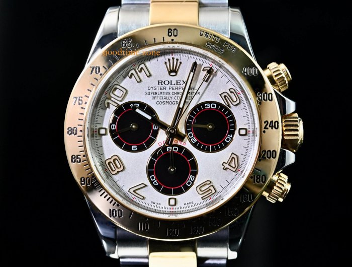 [現貨] ROLEX 勞力士 116523 Daytona Panda熊貓 數字面 新扣 計時碼錶 18K半金 40mm LRK936 16523 126523