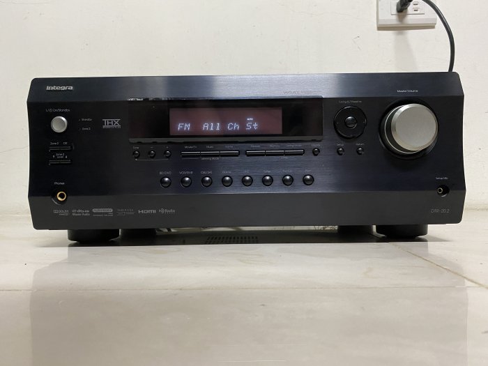 品項優 Integra dtr 20.2 FM/3D 4K 擴大機,HDMI 5.2  家庭劇院 有全新代用遙控器