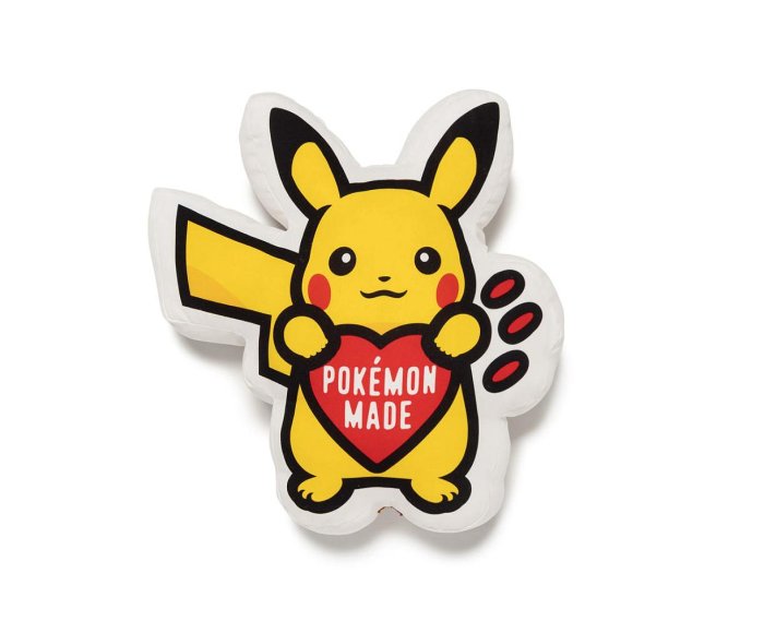 クッション・抱きまくら・ブランケット HUMAN MADE x Pokemon Made Cushion HUMAN MADE x POKEMON MADE CUSHION 抱枕限量聯名款。太陽選物社