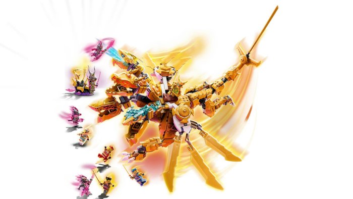 現貨樂高LEGO 71774 Ninjago 忍者系列勞埃德的黃金超級巨龍全新未拆