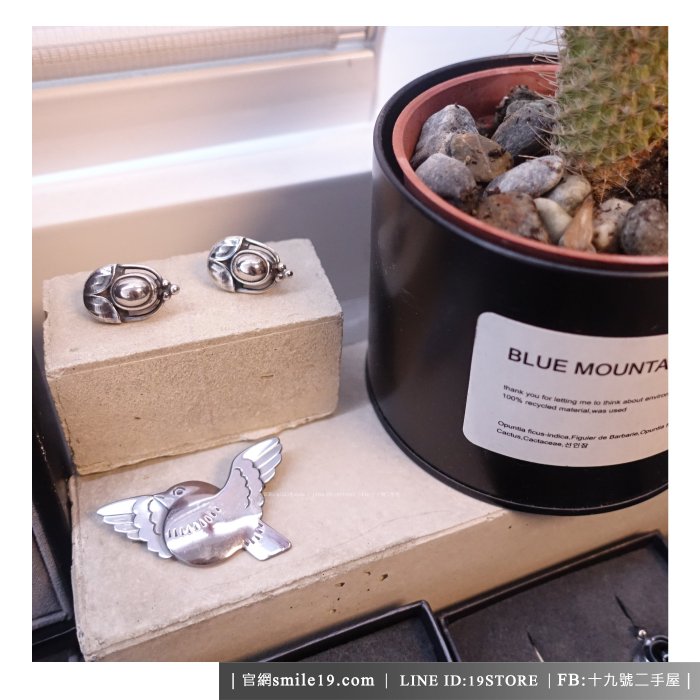 十九號二手屋》早期喬治傑生Georg Jensen #320 胖胖鳥/知更鳥