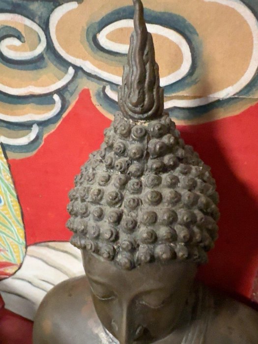 泰國清時代古銅佛像嚴選，工藝精湛神態逼真，皮殼厚潤開門必看，海外