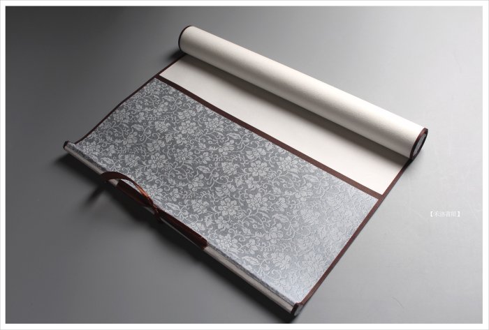 禾洛書屋】空白卷軸/掛軸〈無邊四尺四開/畫心32×68cm〉全绫精装裱(三色