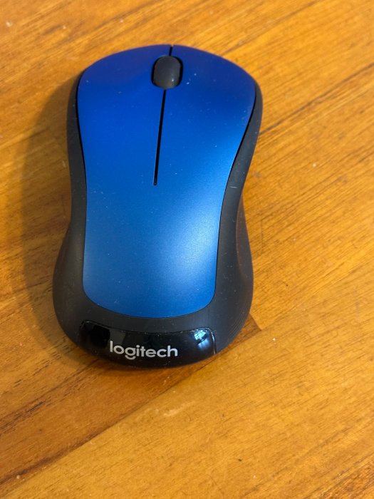 羅技Logitech 滑鼠  無線雷射滑鼠 2.4 GHz USB  藍色 (M310t)