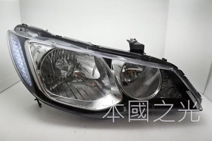 oo本國之光oo 全新 HONDA 本田 2006 2007 2008 八代喜美 K12 原廠型 大燈 HID空件 一顆
