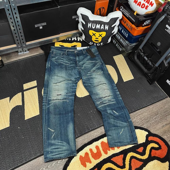 希望商店】NEIGHBORHOOD SAVAGE DENIM DP BASIC PANTS 23SS 復刻金鋼狼