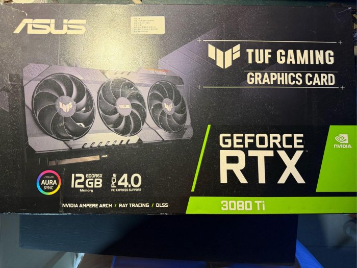 RTX3080ti TUF Gaming 顯示卡 二手