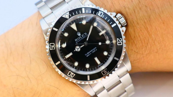 【美好時光】罕見1984年份勞力士ROLEX 5513 Glossy Dial美品勞服已驗證( 14060 14060M參考)