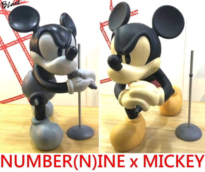 ナンバーナイン ミッキーマウス oasisリアムギャラガー フィギュア