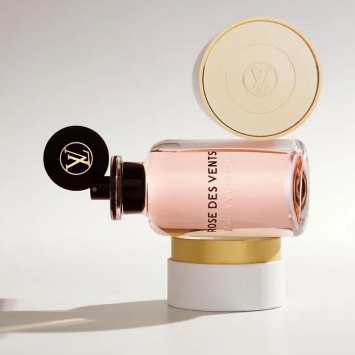 快樂瞎拼】全新~Louis Vuitton 路易威登LV Rose Des Vents 風中玫瑰淡