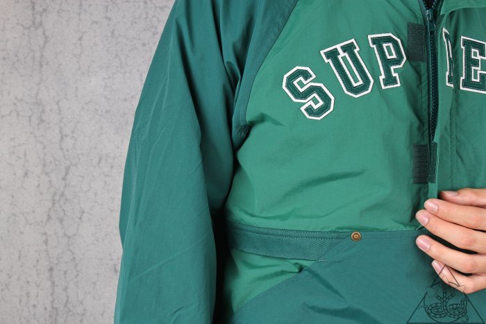 HYDRA】Supreme Court Half Zip Pullover 半開襟風衣罩衫電繡【SUP250