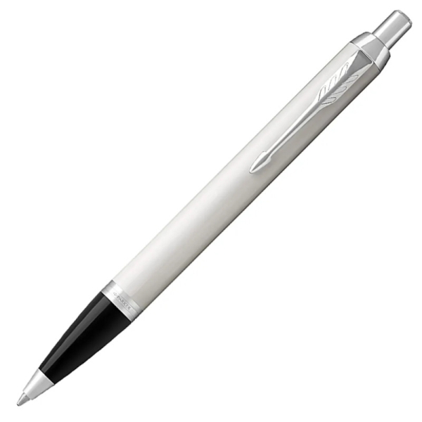 派克PARKER 原子筆 新經典-白桿白夾