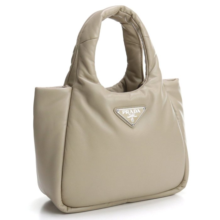 HJ國際精品館23春夏PRADA 1BG412 小型軟墊Prada Soft納帕軟皮
