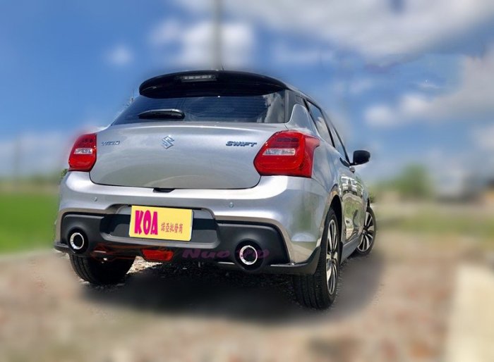 18年後 鈴木 SUZUKI SWIFT NEW STYLE SPORT 後保桿 前保桿 側裙 水箱罩 另有 尾翼