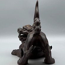 日本回流備前燒小西陶古獅子置物陶古獅子全品帶原盒下手【二手】4764