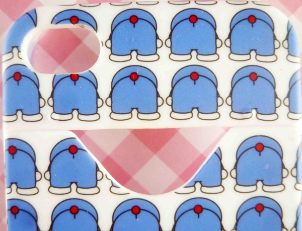 震撼精品百貨】Doraemon_哆啦A夢~DORAEMON iPhone4手機殼-滿版屁股