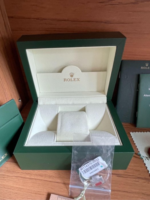 稀有 ROLEX 勞力士 Explorer II 16570 盒書 無錶節 完整