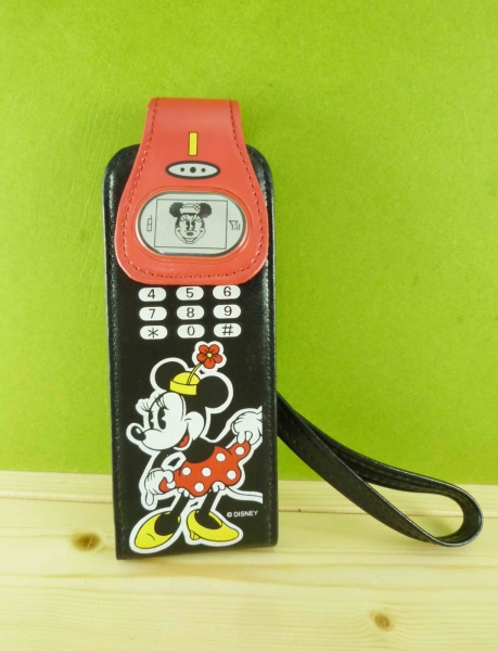【震撼精品百貨】Micky Mouse 米奇/米妮 ~手機袋-黑米妮