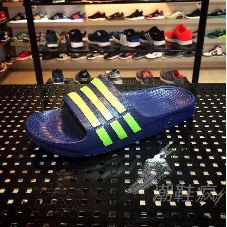 ⚡️潮鞋瘋⚡️ADIDAS防水拖鞋男女G1589黑色/白藍色/白深藍/瑩光綠紅白