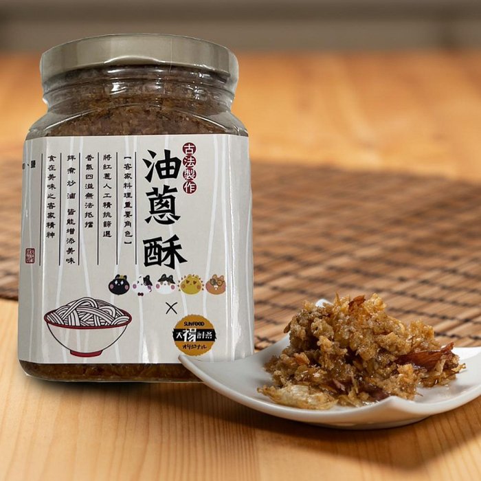 【太禓食品】 馥源古法製作純手工油蔥酥 拌麵 炒菜(300g/罐)