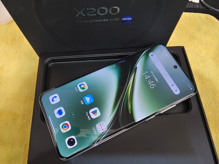 台哥大哥大二手機 保固2026/1/18 外觀如新 綠色 vivo X200 12G/256G 聯翔通訊※換機優先