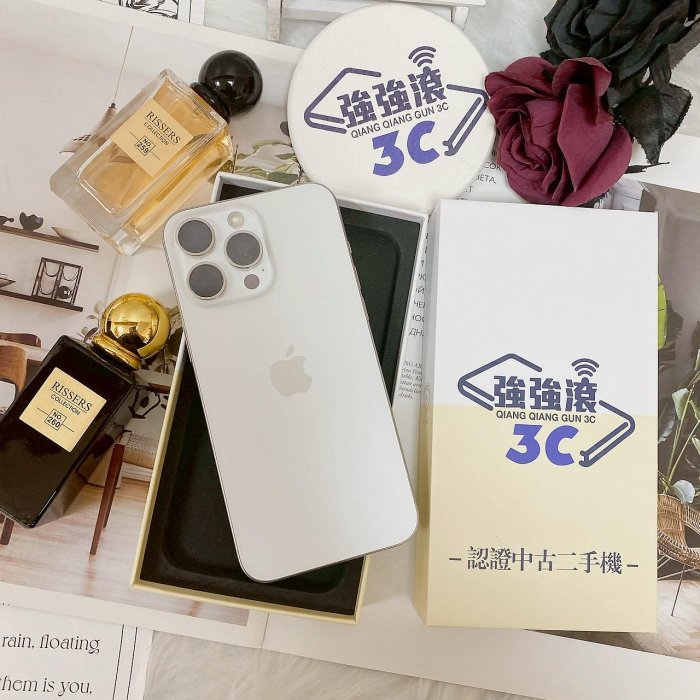 佳里-二手 iPhone15 Pro Max 256G 白色 #81749（店家保固365天）