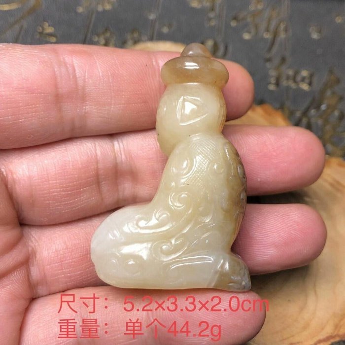 嚴選高古時期輝耀奪目的和田玉戰漢玉貴人雕像，典藏級藝術珍品適合收藏