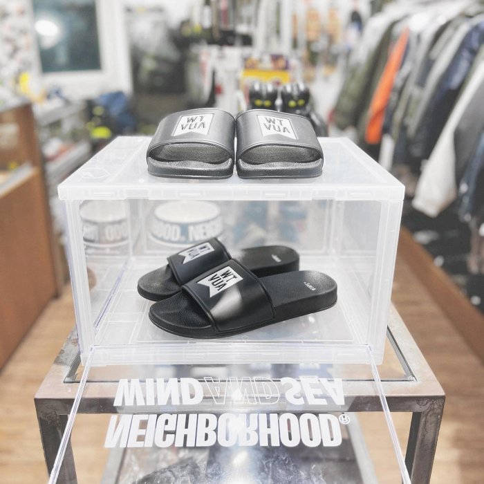 希望商店】WTAPS SLIDER PVC. 20SS LOGO 標誌休閒拖鞋| Yahoo拍賣