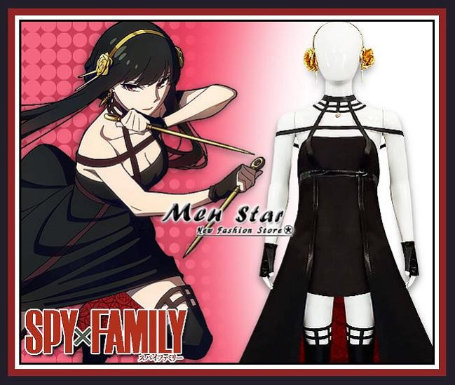 [臺灣出貨] SPY x FAMILY 間諜家家酒 約兒 殺手服裝 角色扮演 COS 七七 衣服 哈哈 安妮亞 黃昏 衣