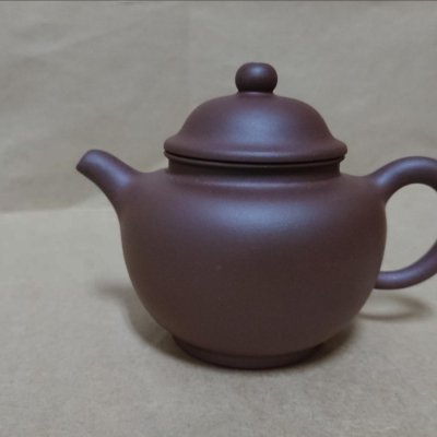 中国美術　宜興　紫砂花瓶　時代物 中国美術 宜興 紫砂花瓶 時代物