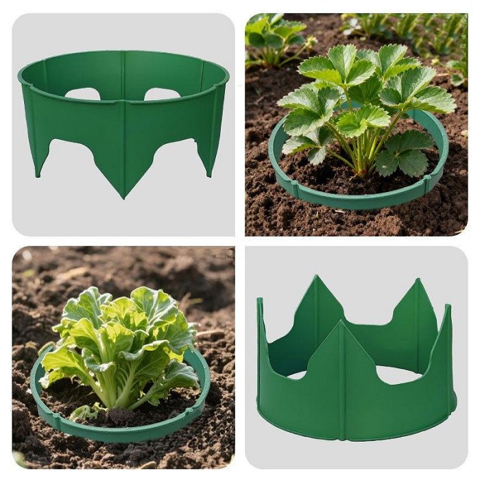 【珍愛頌】N274 可拼接 擋土坂 植物保護罩 植物擋土坂 保護蔬菜 綠植隔離帶 防蟲害 鎖住水分 植物防蟲罩 植物罩